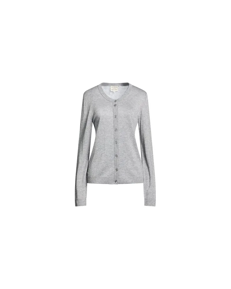 Alessia Santi STRICKWAREN - Strickjackenauf YOOX.COM Grau