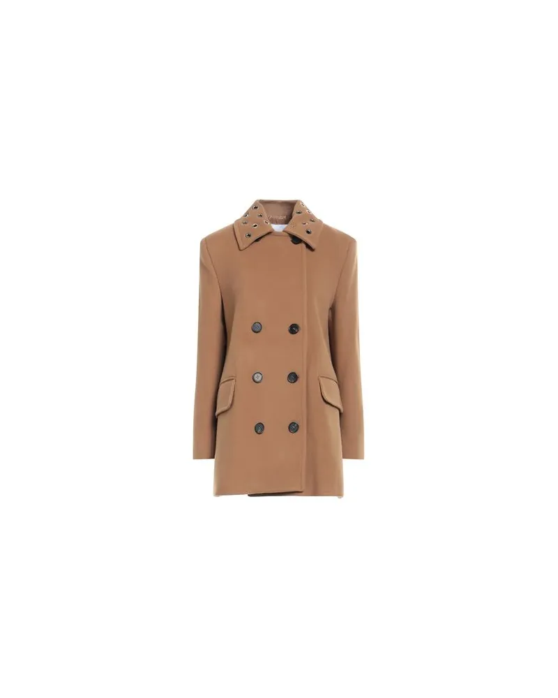 MSGM JACKEN & MÄNTEL - Mäntelauf YOOX.COM Kamel