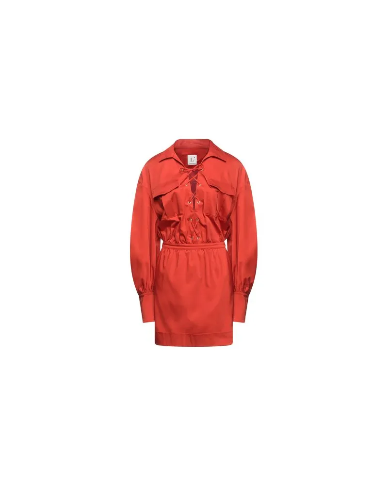L'Autre Chose KLEIDER - Mini-Kleiderauf YOOX.COM Rot