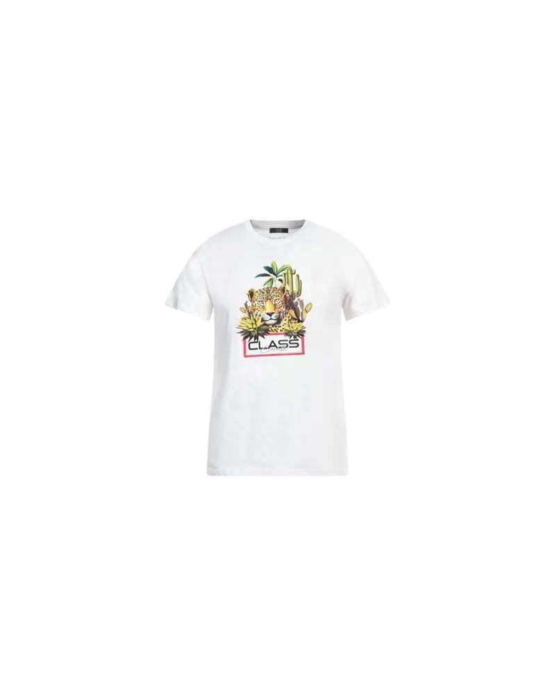 Roberto Cavalli TOPS - T-shirtsauf YOOX.COM Weiß