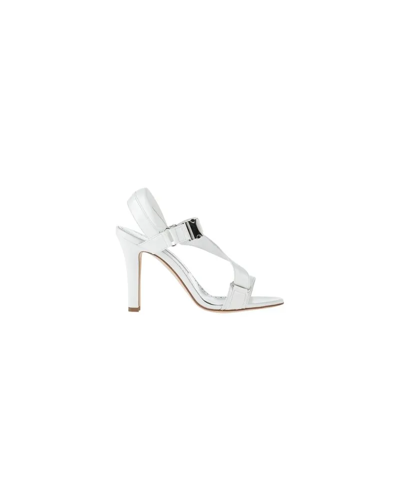Manolo Blahnik SCHUHE - Sandalenauf YOOX.COM Weiß