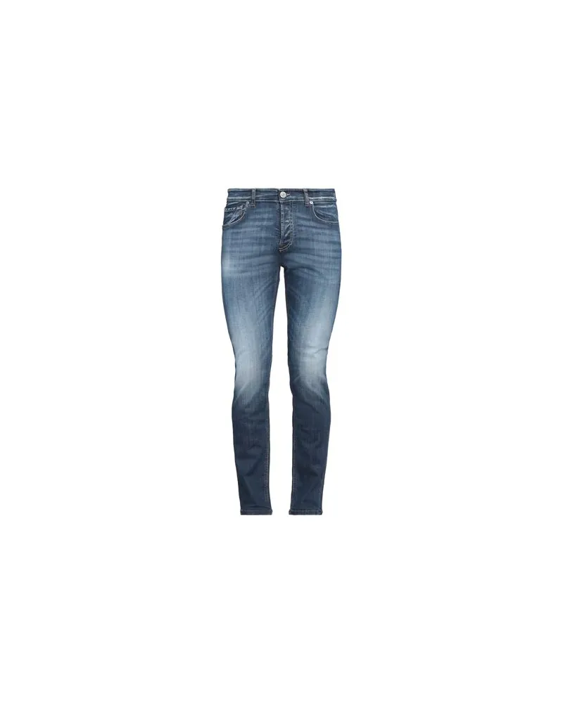 PMDS PREMIUM MOOD DENIM SUPERIOR HOSEN & RÖCKE - Jeanshosenauf YOOX.COM Blau