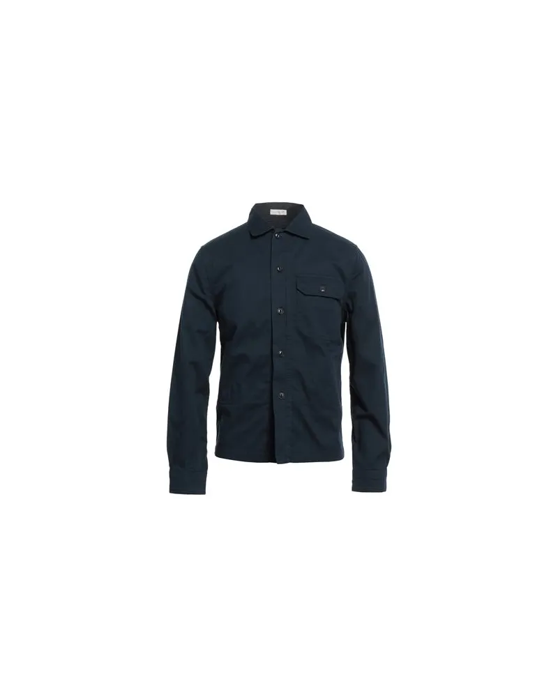 Glanshirt TOPS - Hemdenauf YOOX.COM Nachtblau