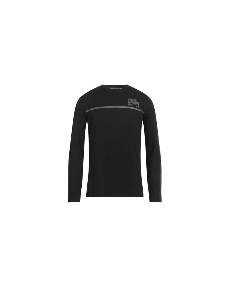 Armani Exchange TOPS - T-shirtsauf YOOX.COM Schwarz