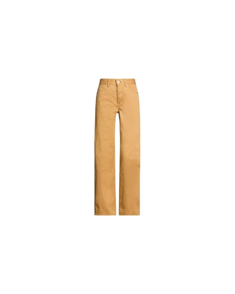 Jil Sander HOSEN & RÖCKE - Jeanshosenauf YOOX.COM Kamel
