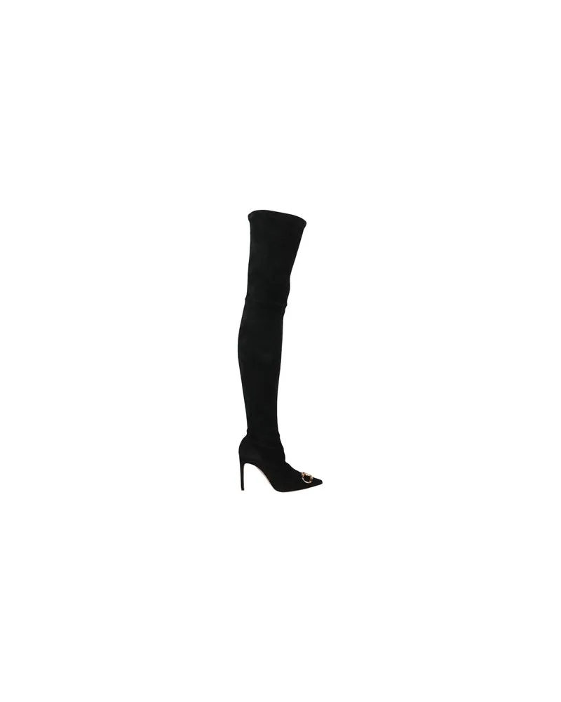 Elisabetta Franchi SCHUHE - Stiefelauf YOOX.COM Schwarz