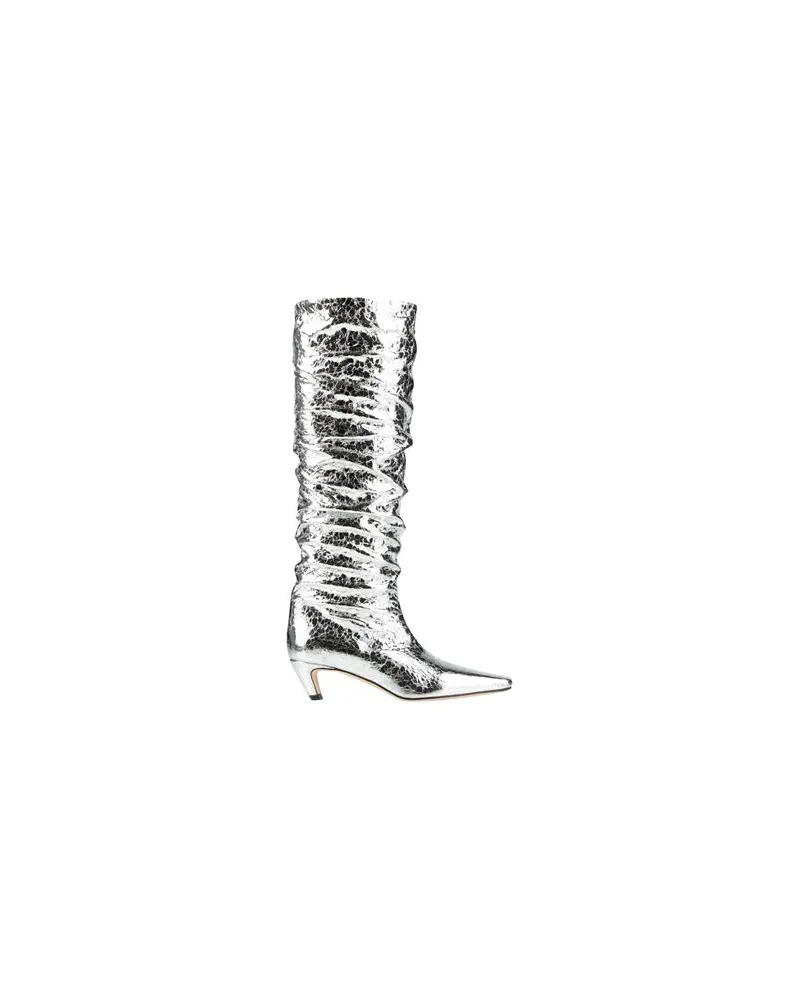 MSGM SCHUHE - Stiefelauf YOOX.COM Silber