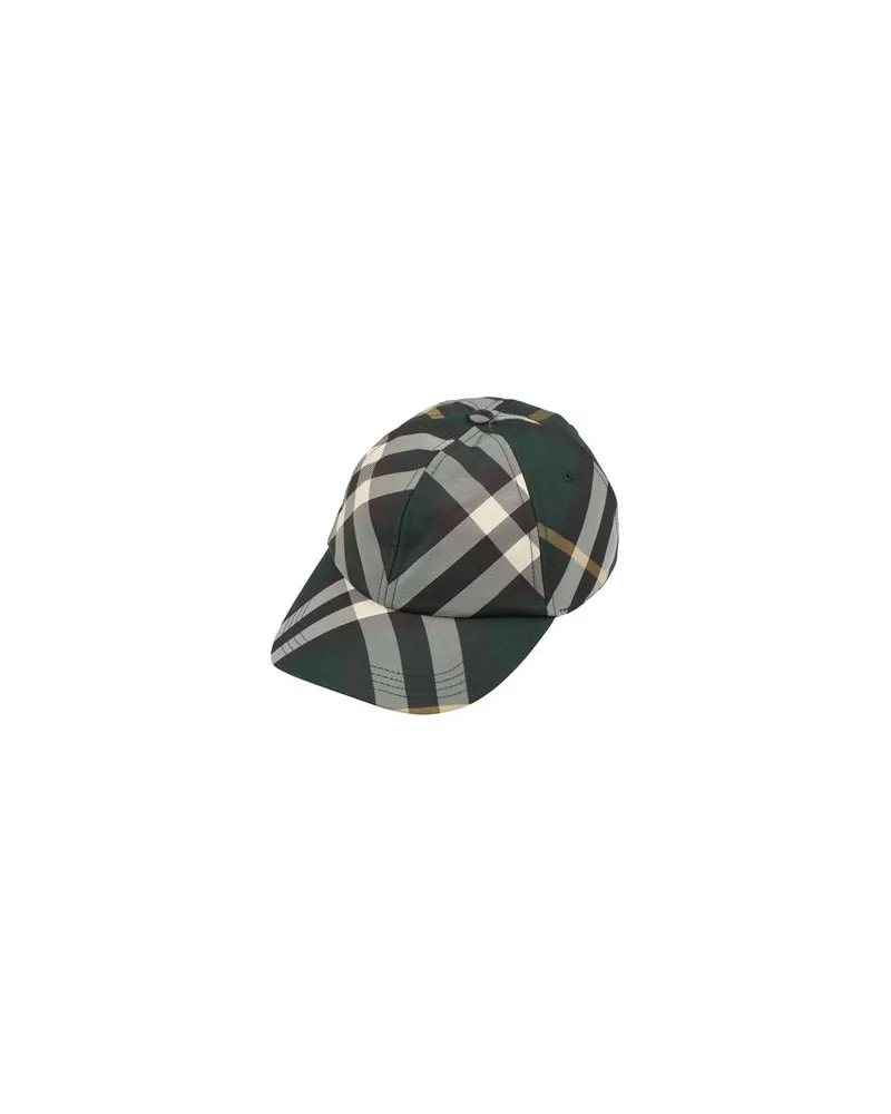 Burberry ACCESSOIRES - Mützen & Hüteauf YOOX.COM Dunkelgrün