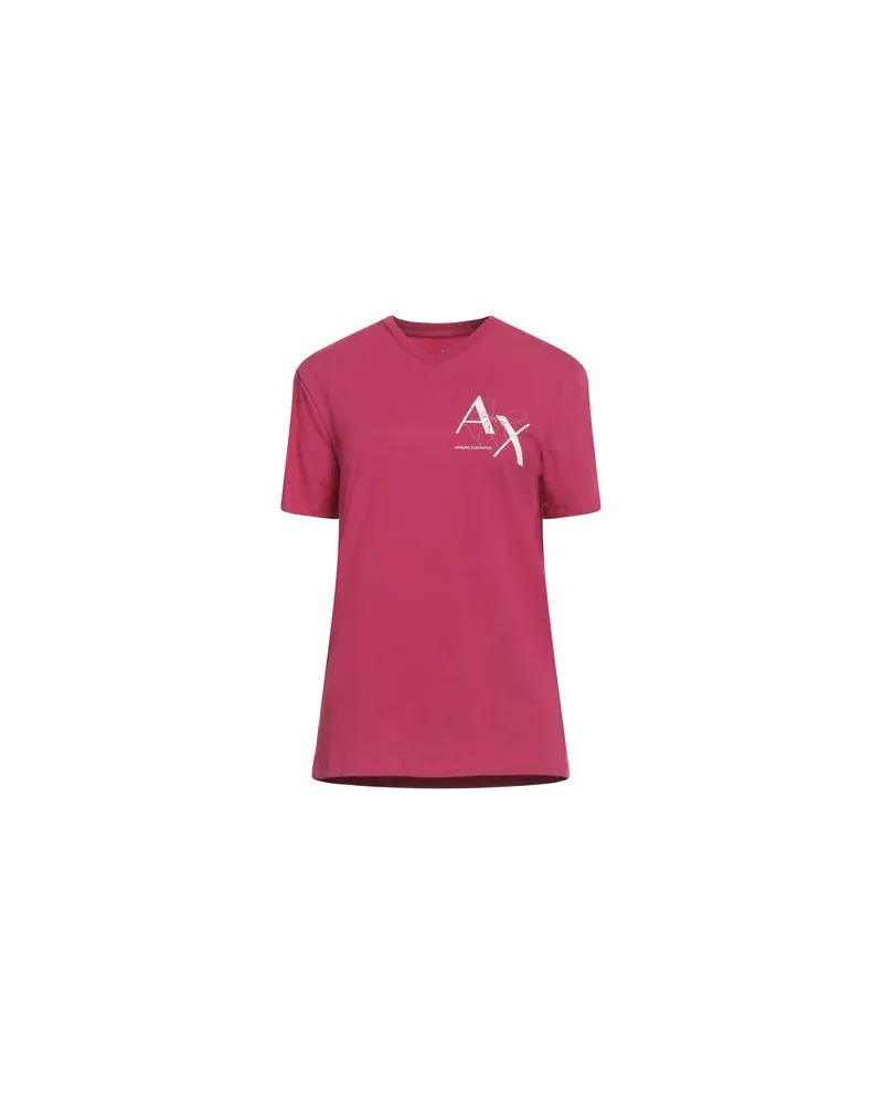 Armani Exchange TOPS - T-shirtsauf YOOX.COM Fuchsia