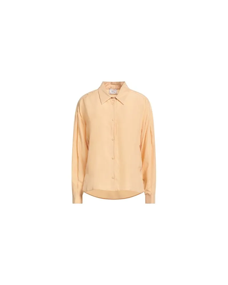 ALYSI CRÈME - TOPS - Hemdenauf YOOX.COM Pfirsich