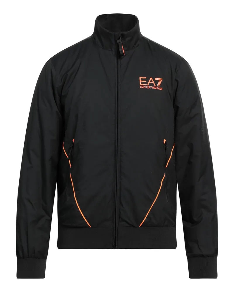 EA7 Jacke & Anorak Schwarz