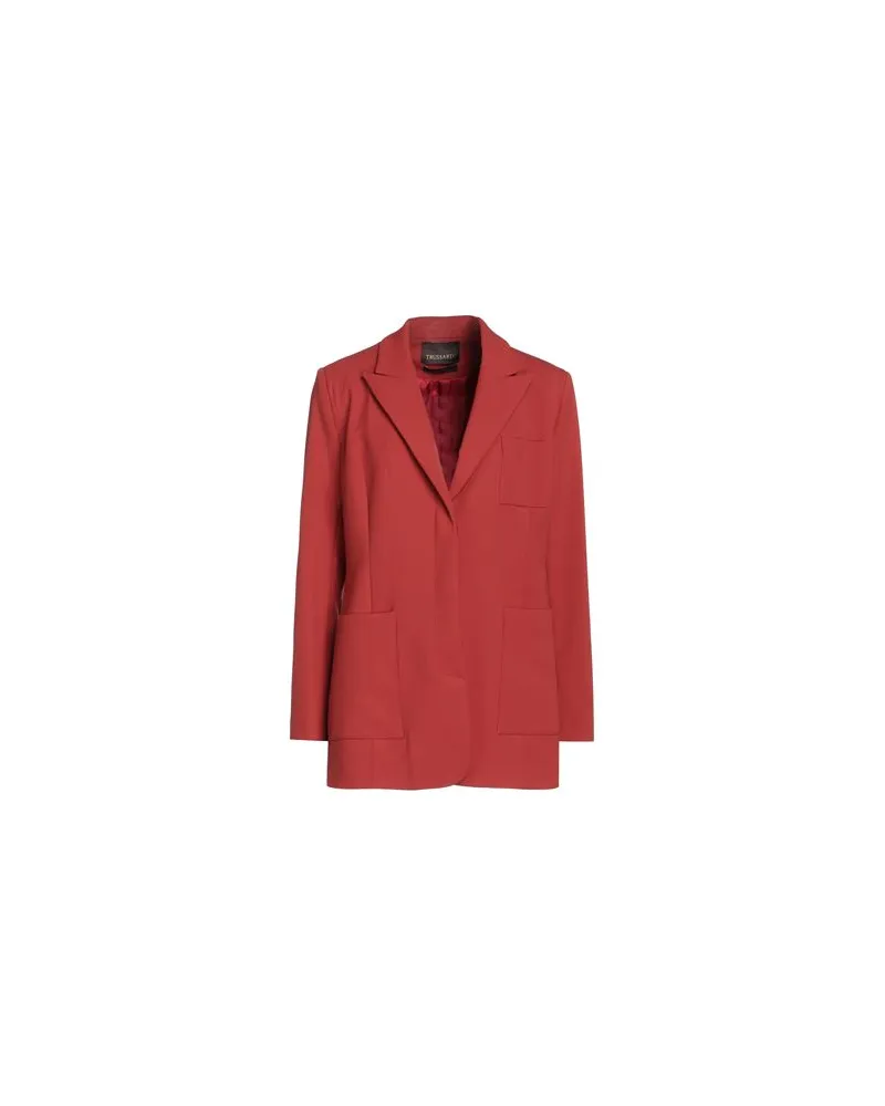Trussardi ANZÜGE und CO-ORDS - Blazersauf YOOX.COM Rostrot