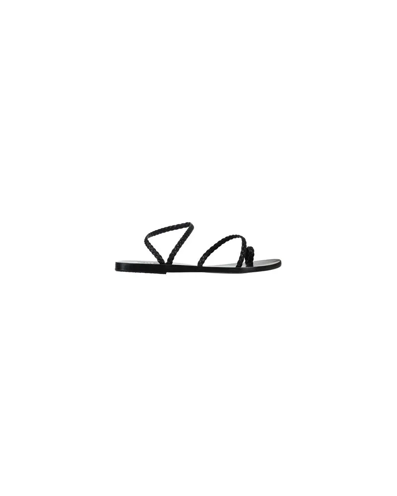 Ancient Greek Sandals SCHUHE - Zehentrennerauf YOOX.COM Schwarz