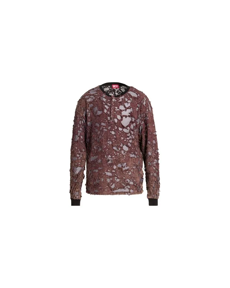 Diesel TOPS - T-shirtsauf YOOX.COM Braun