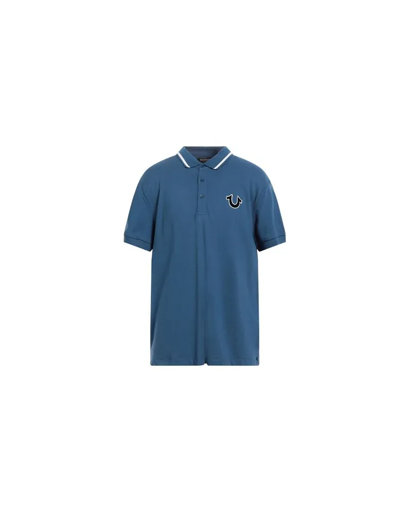 True Religion TOPS - Poloshirtsauf YOOX.COM Taubenblau