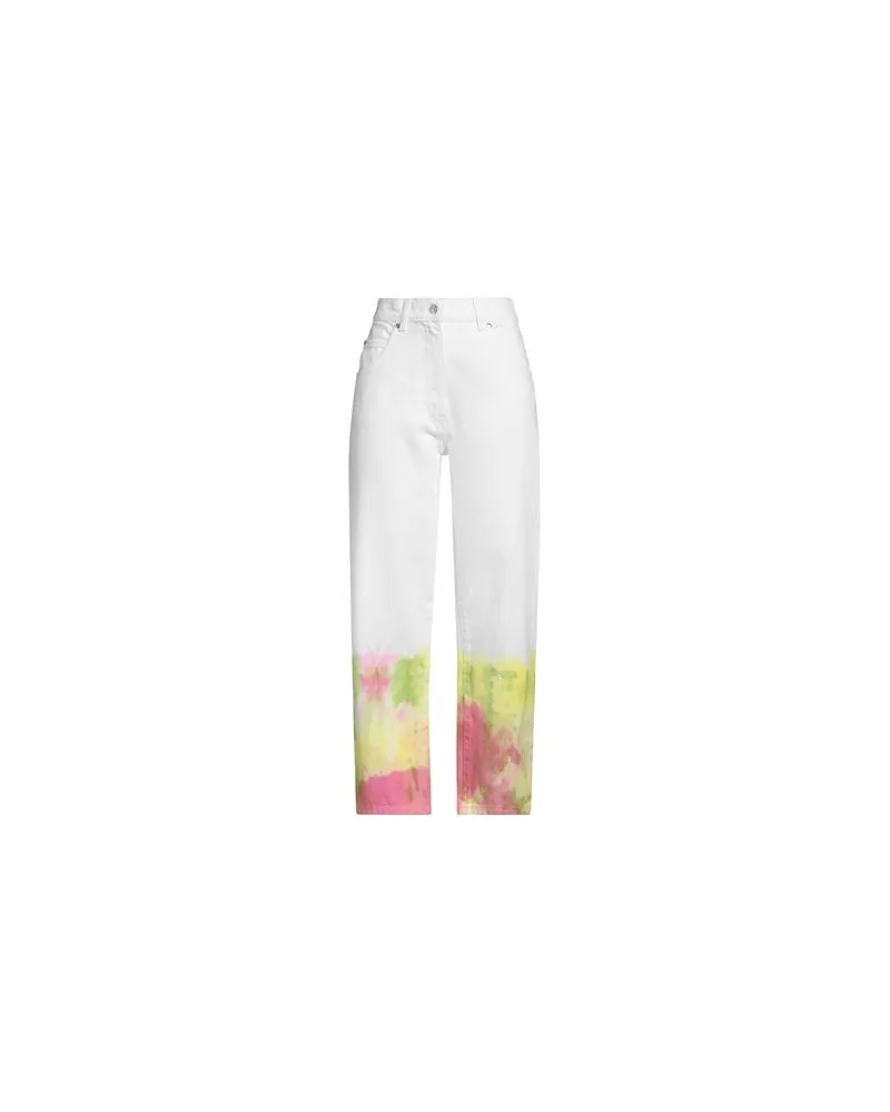 MSGM HOSEN & RÖCKE - Jeanshosenauf YOOX.COM Weiß