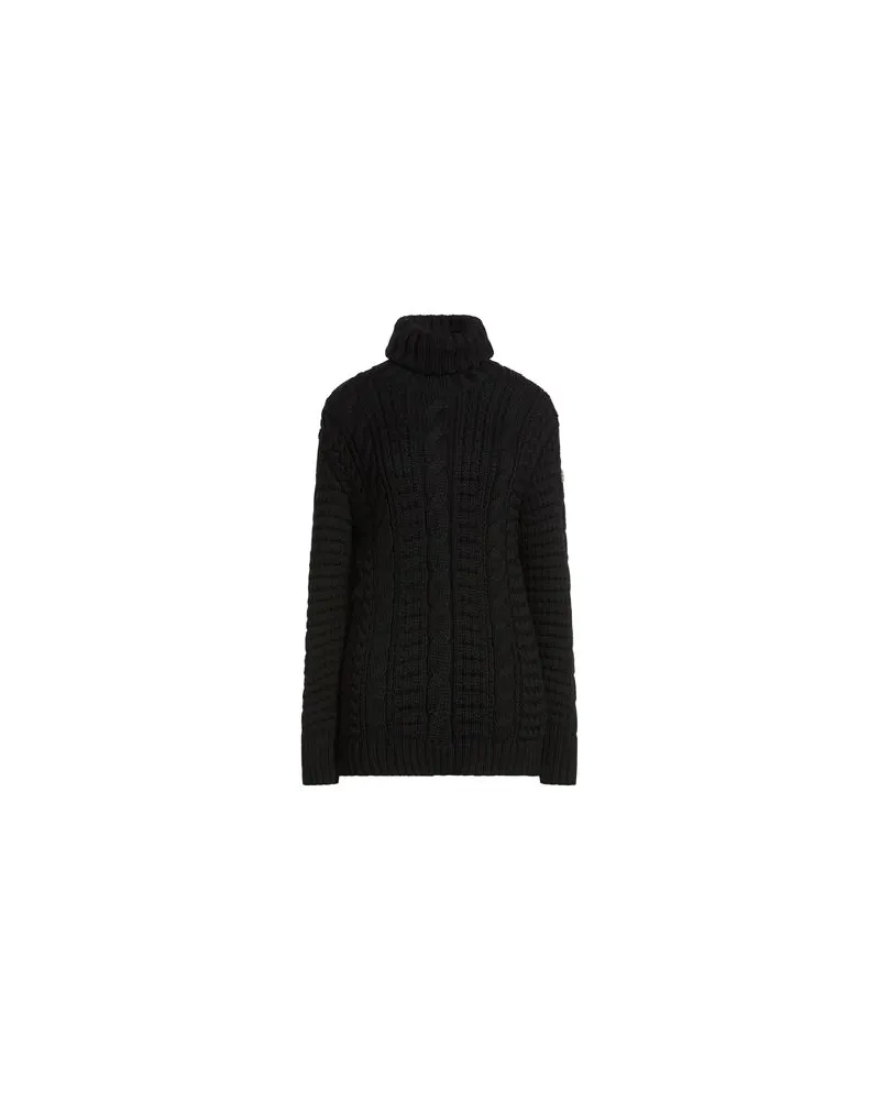 Moncler X EDWARD ENNINFUL - STRICKWAREN - Rollkragenpulloverauf YOOX.COM Schwarz