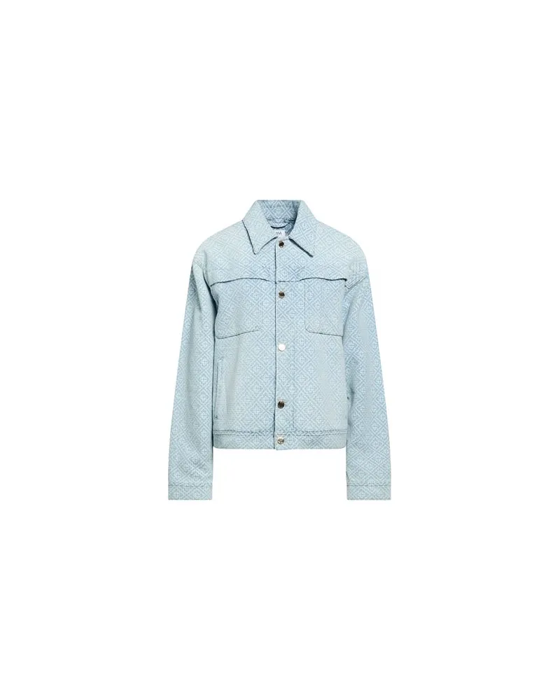 Casablanca Paris JACKEN & MÄNTEL - Jeansjacken/Mäntelauf YOOX.COM Himmelblau