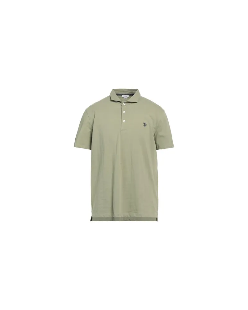 U.S. Polo Assn.  U POLO ASSN. - TOPS - Poloshirtsauf YOOX.COM Salbeigrün