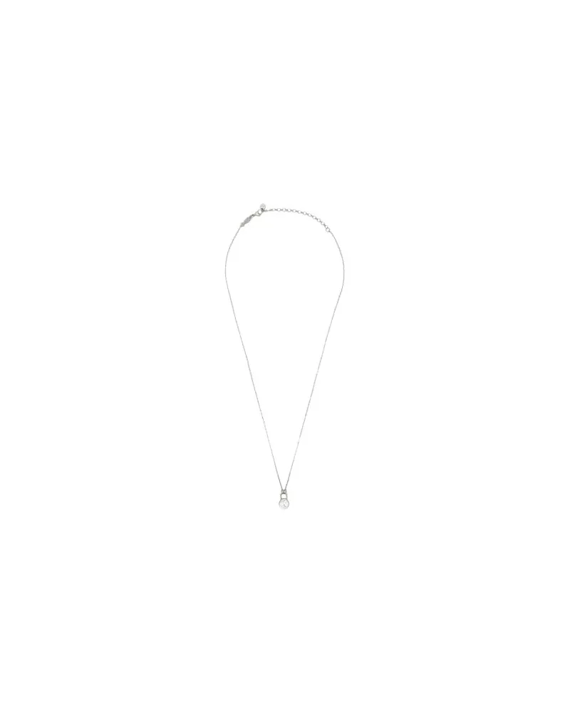 Kurshuni padlock 5m necklace  - SCHMUCK und UHREN - Halskettenauf YOOX.COM Silber