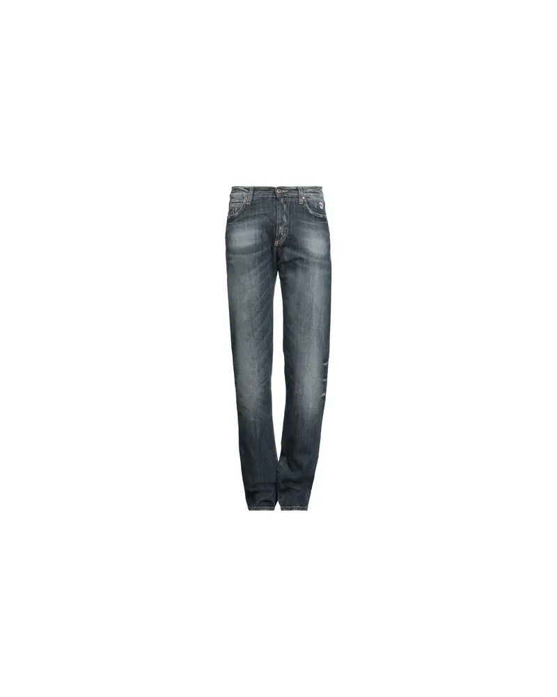 Roy Roger's HOSEN & RÖCKE - Jeanshosenauf YOOX.COM Blau