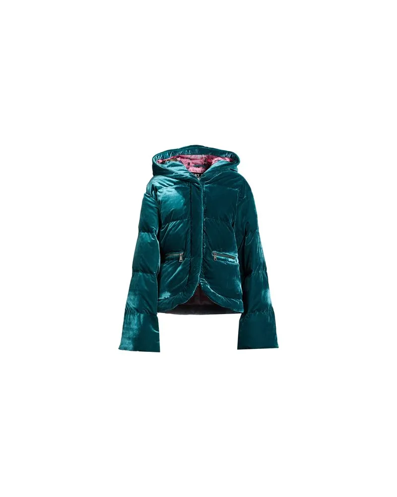Versace Jeans JACKEN & MÄNTEL - Pufferjacken & Daunenjackenauf YOOX.COM Grün