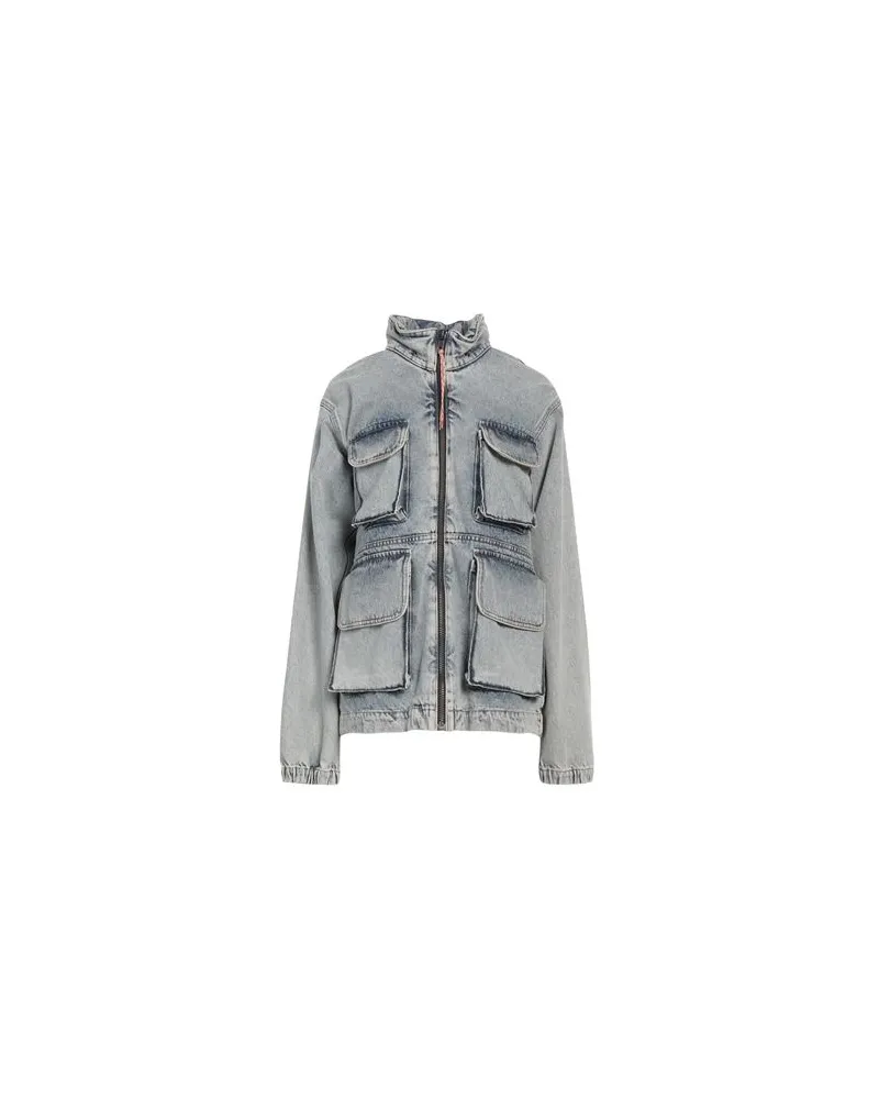 Aries JACKEN & MÄNTEL - Jeansjacken/Mäntelauf YOOX.COM Blau