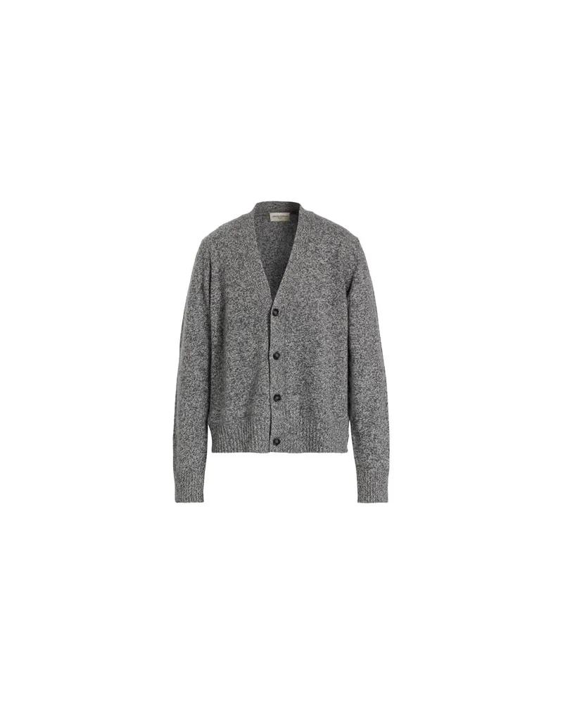 Officine Generale STRICKWAREN - Strickjackenauf YOOX.COM Braungrau