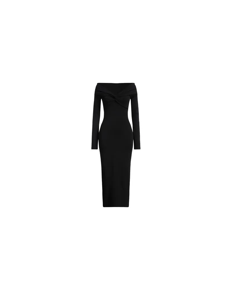 ROTATE Birger Christensen KLEIDER - Maxi-Kleiderauf YOOX.COM Schwarz