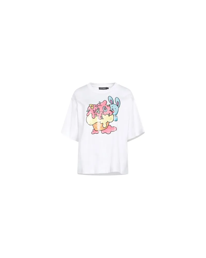 Dolce & Gabbana GIANPIERO X  - TOPS - T-shirtsauf YOOX.COM Weiß