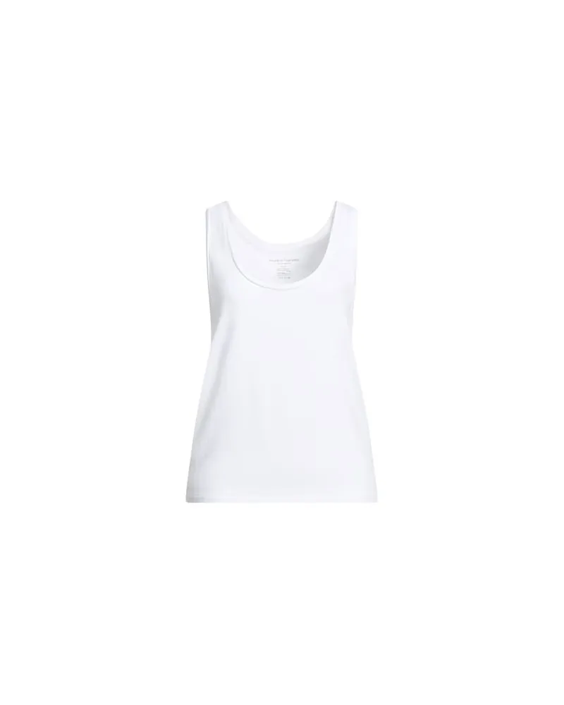 Majestic TOPS - Tank Topsauf YOOX.COM Weiß