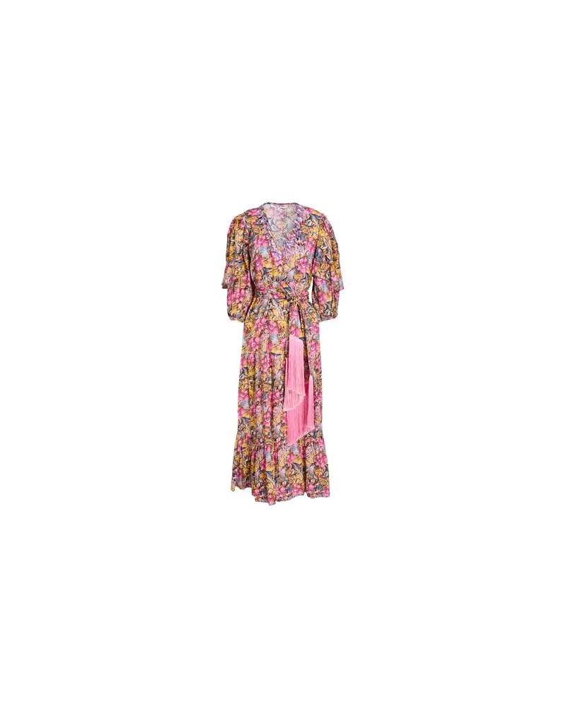 Connor & Blake KLEIDER - Maxi-Kleiderauf YOOX.COM Fuchsia