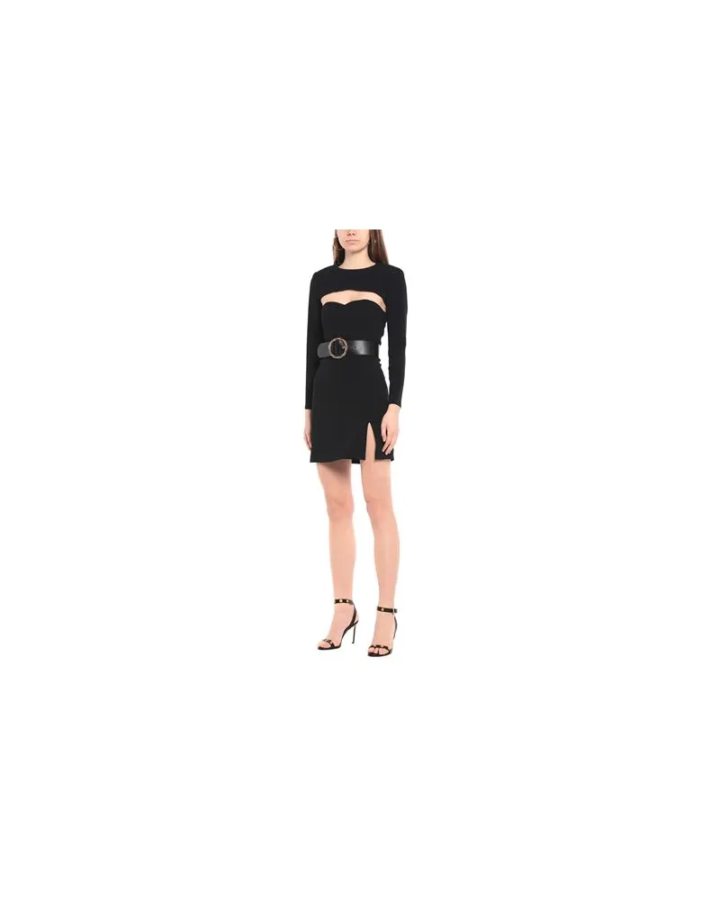 Elisabetta Franchi KLEIDER - Mini-Kleiderauf YOOX.COM Schwarz