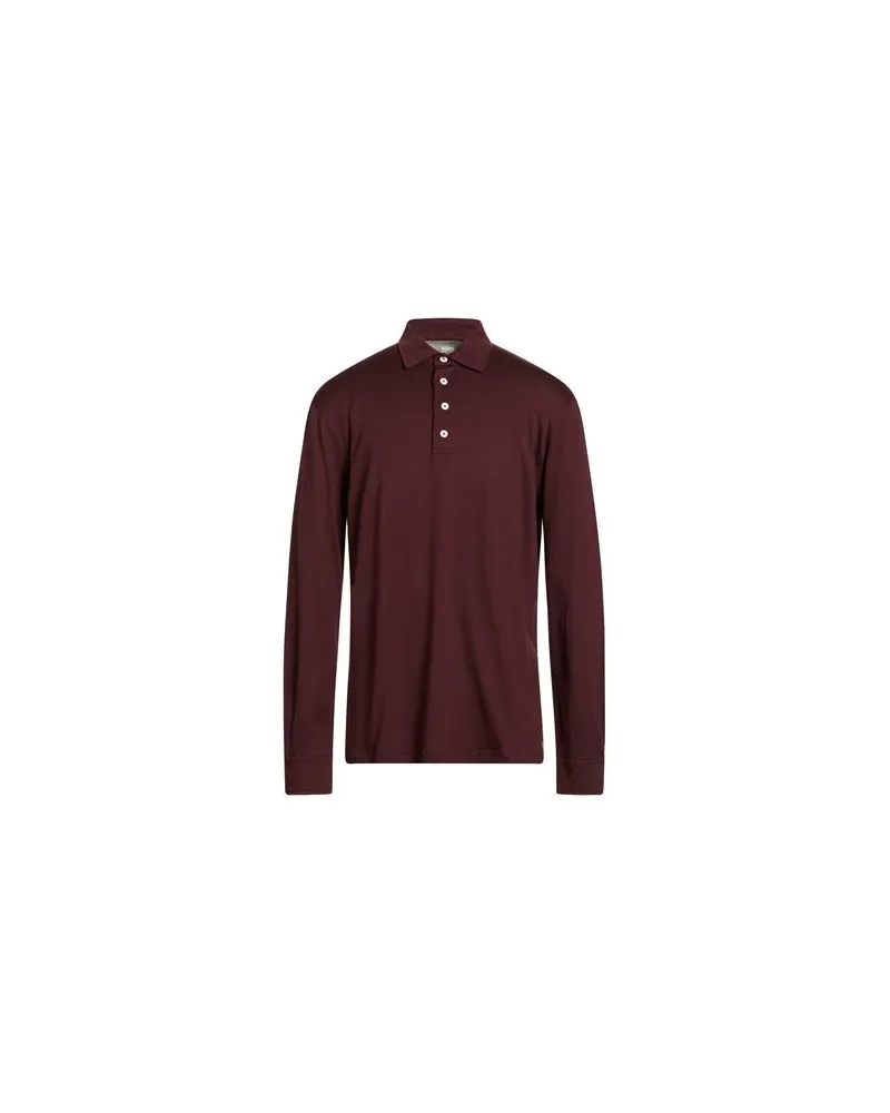 Eleventy PLATINUM - TOPS - Poloshirtsauf YOOX.COM Bordeaux