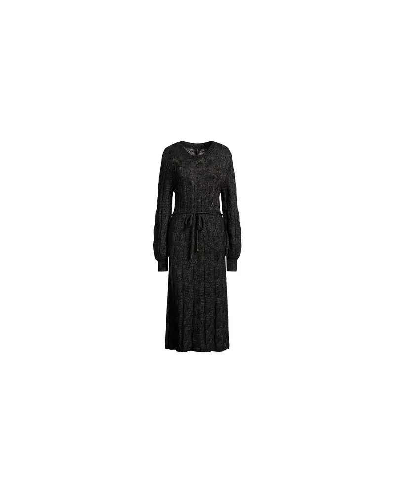 Manila Grace KLEIDER - Midi-Kleiderauf YOOX.COM Schwarz