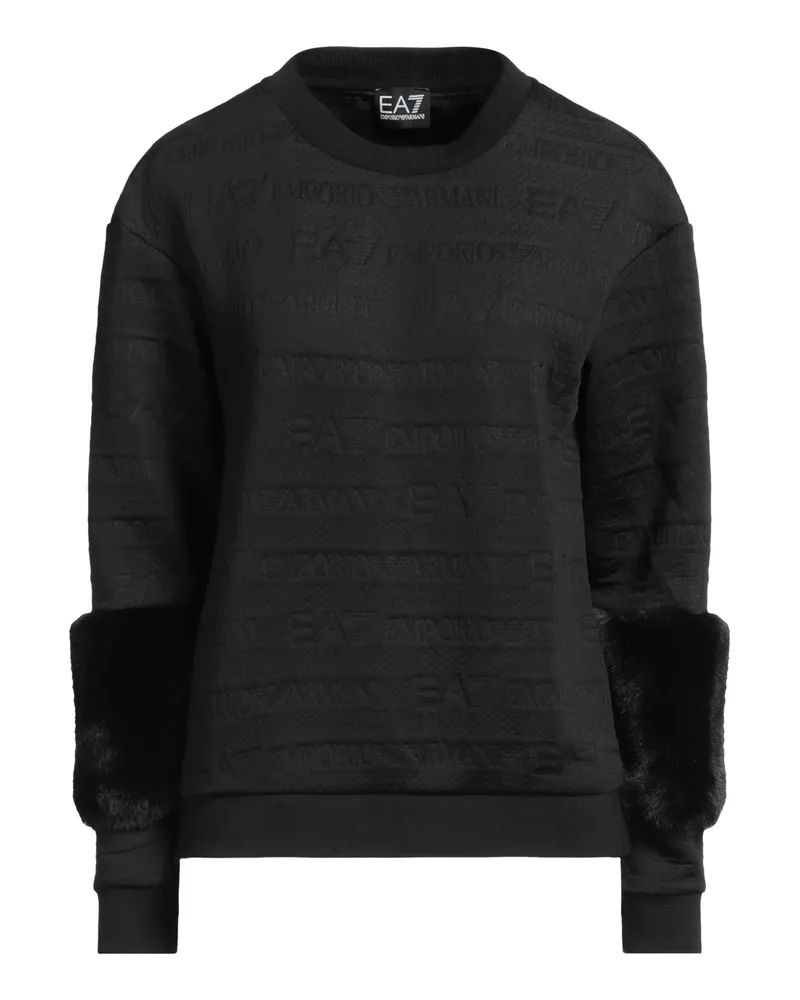 EA7 Sweatshirt Schwarz