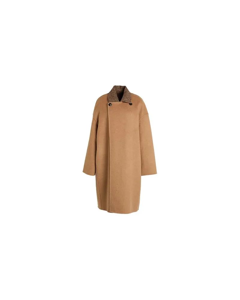 Max Mara JACKEN & MÄNTEL - Mäntelauf YOOX.COM Kamel
