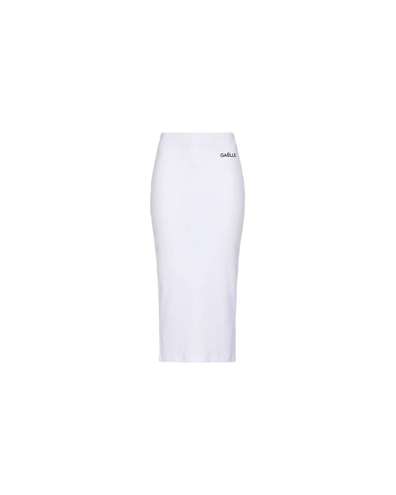 Gaëlle Bonheur HOSEN & RÖCKE - Midi-Röckeauf YOOX.COM Weiß