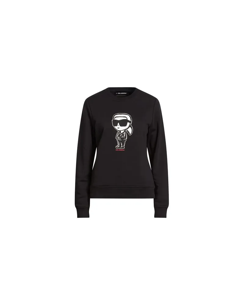 Karl Lagerfeld TOPS - Sweatshirtsauf YOOX.COM Schwarz