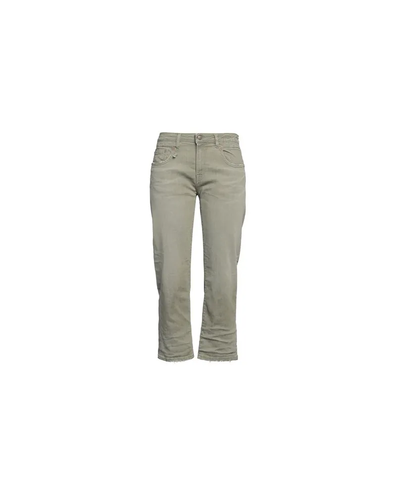 R13 HOSEN & RÖCKE - Jeanshosenauf YOOX.COM Militärgrün