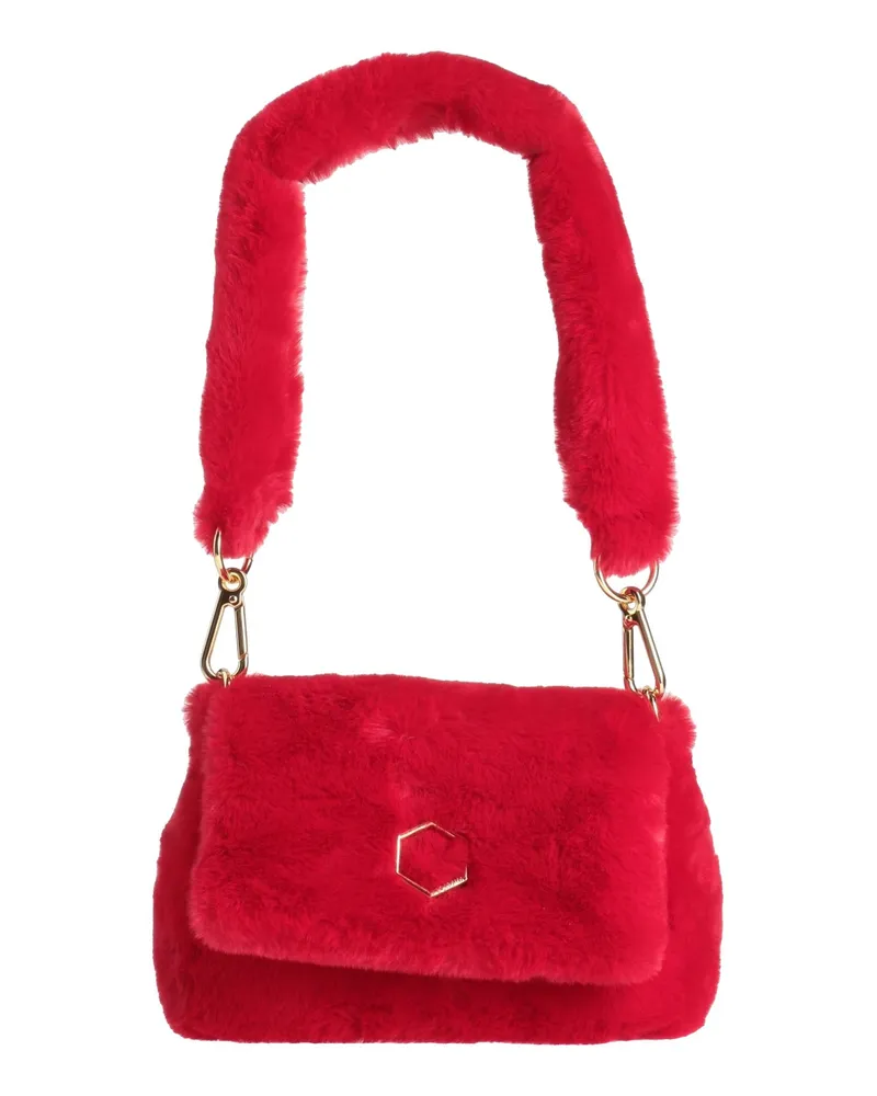 HIBOURAMA Schultertasche Rot