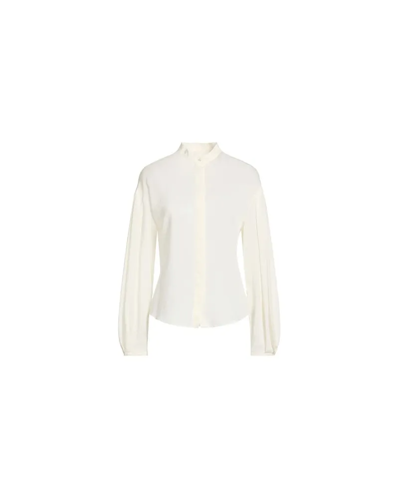 XACUS TOPS - Hemdenauf YOOX.COM Cremeweiß