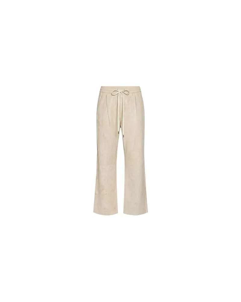Guess HOSEN & RÖCKE - Hosenauf YOOX.COM Elfenbein