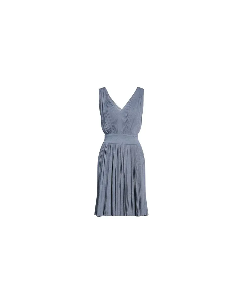 Emporio Armani KLEIDER - Mini-Kleiderauf YOOX.COM Taubenblau