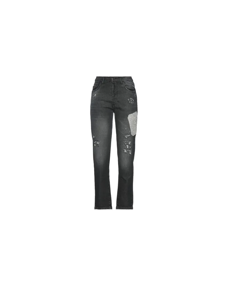 Odi et Amo HOSEN & RÖCKE - Jeanshosenauf YOOX.COM Schwarz