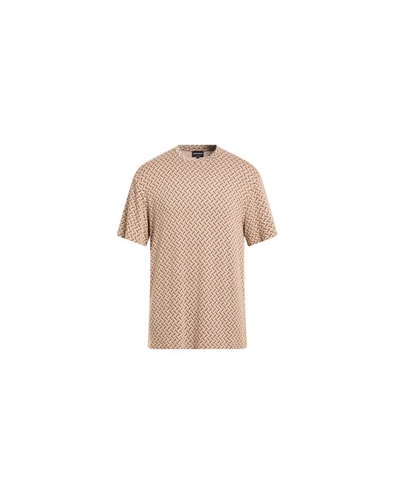 Giorgio Armani TOPS - T-shirtsauf YOOX.COM Beige