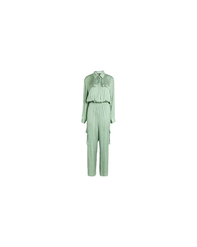 Maje OVERALLS - Jumpsuitsauf YOOX.COM Salbeigrün