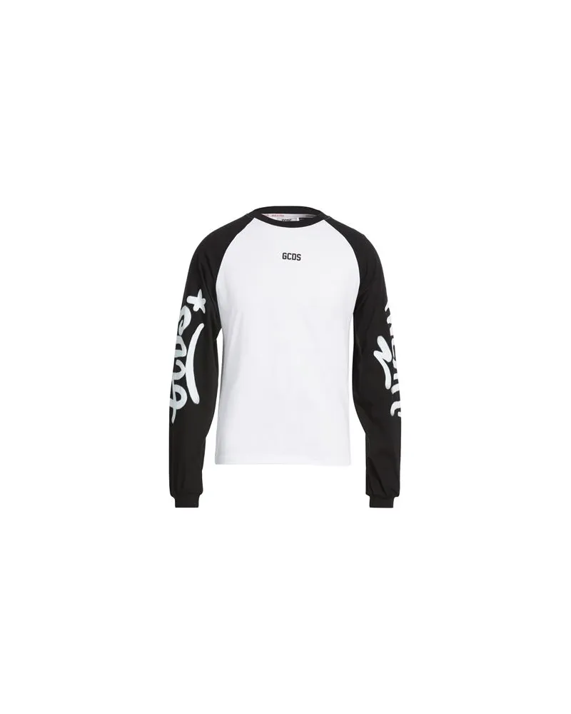 GCDS TOPS - T-shirtsauf YOOX.COM Weiß