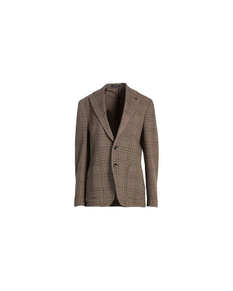 Sartoria Latorre ANZÜGE und CO-ORDS - Blazersauf YOOX.COM Dunkelbraun