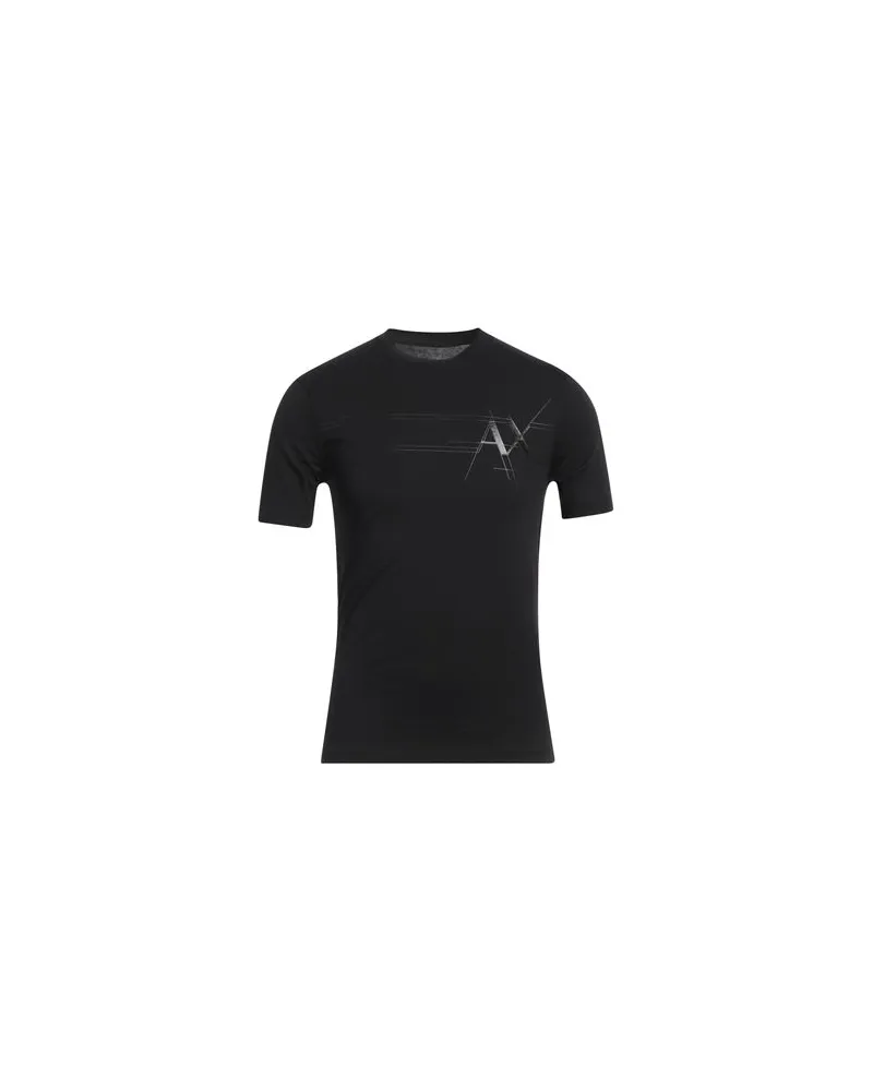 Armani Exchange TOPS - T-shirtsauf YOOX.COM Schwarz